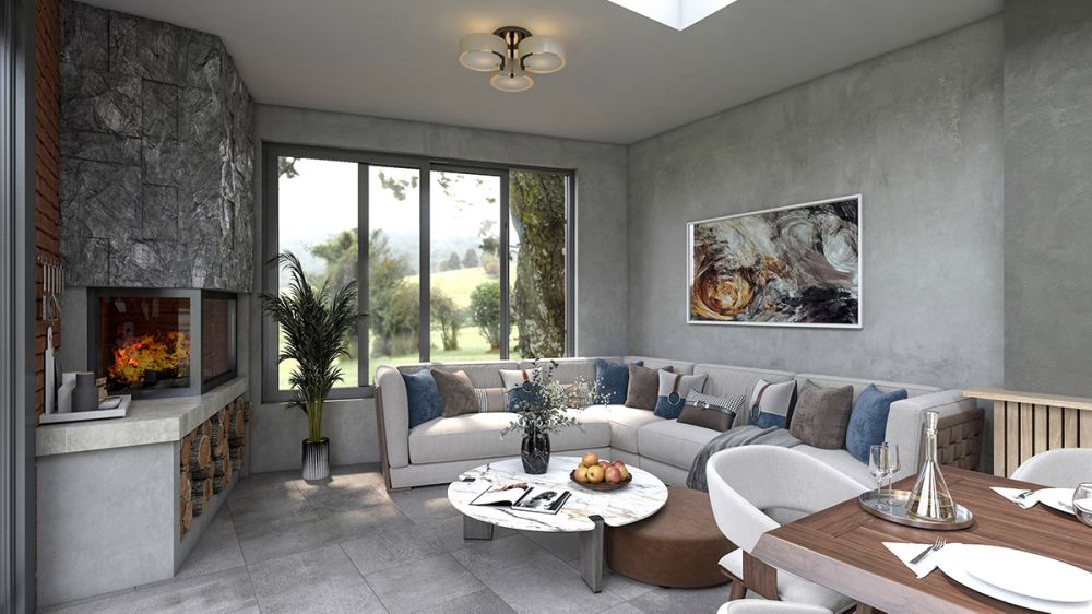 Bursa Bademli Kış Bahçesi Projesi - Bursa Kaya İnşaat